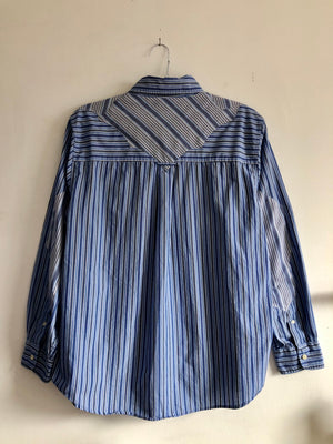 Reworked - Blue Stripes Shirt